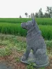 Artikelbild 2 des Artikels “Sitzender Schäferhund, 65cm Höhe - Steinguss. “